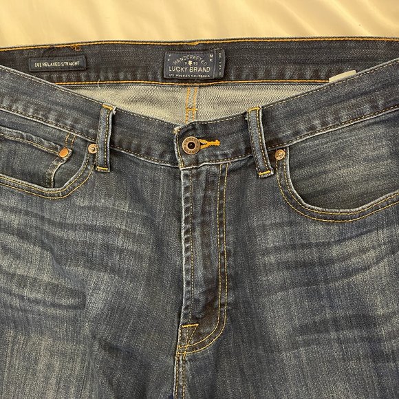 Lucky Mens Jeans 34 x 30 Great Condition - Picture 3 of 3